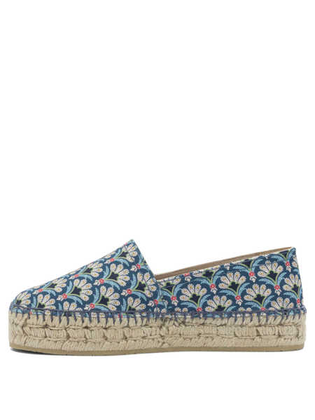 Espadrile ETRO Cotton espadrilles Blue Femei (BM 19681896) 3