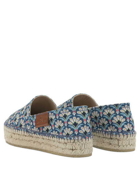 Espadrile ETRO Cotton espadrilles Blue Femei (BM 19681896) 4