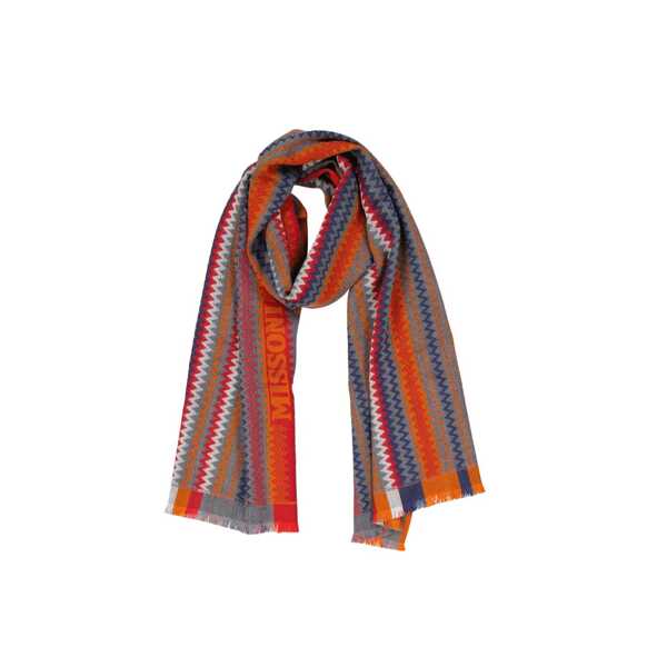 Esarfe MISSONI BEACHWEAR MISSONI Wool Scarf Gray Femei (BM 19688436) 2