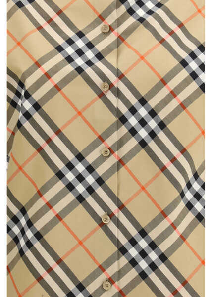 Camasi casual Burberry Slim fit cotton Check Shirt SAND IP CHECK Femei (BM 19688516) 3