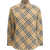 Burberry Slim fit cotton Check Shirt SAND IP CHECK