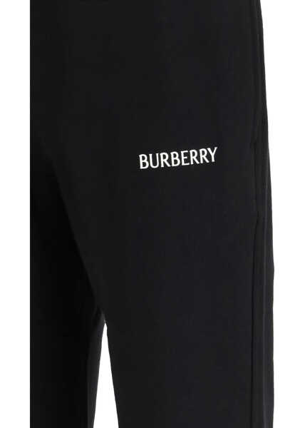Pantaloni de trening Burberry Lightweight terry-effect cotton Joggers BLACK Barbati (BM 19688528) 3
