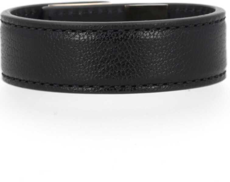 Bratari Tom Ford Leather Bracelet BLACK Femei (BM 19688600) 2