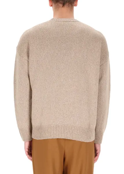 Bluze de trening Hugo Boss Cashmere Sweatshirt BEIGE Barbati (BM 19688639) 3
