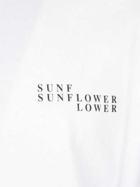 Tricouri SUNFLOWER T-Shirt With Logo WHITE Barbati (BM 19688654) 3