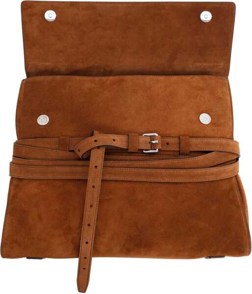 Genti de umar Moschino Tie Me Bag BROWN Femei (BM 19688714) 3