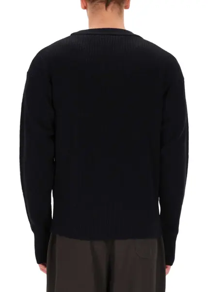 Pulovere casual LEMAIRE Wool Jersey. BLACK Barbati (BM 19688720) 3