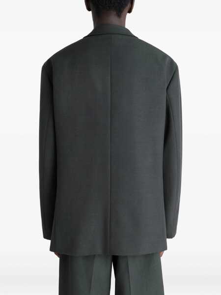 Sacouri LEMAIRE Double-Breasted Jacket BLACK Barbati (BM 19688735) 5