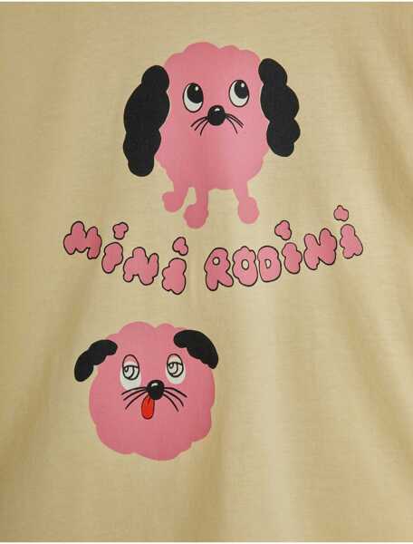 Tricouri MINI RODINI T-Shirt Doggie YELLOW Fete (BM 19688744) 3