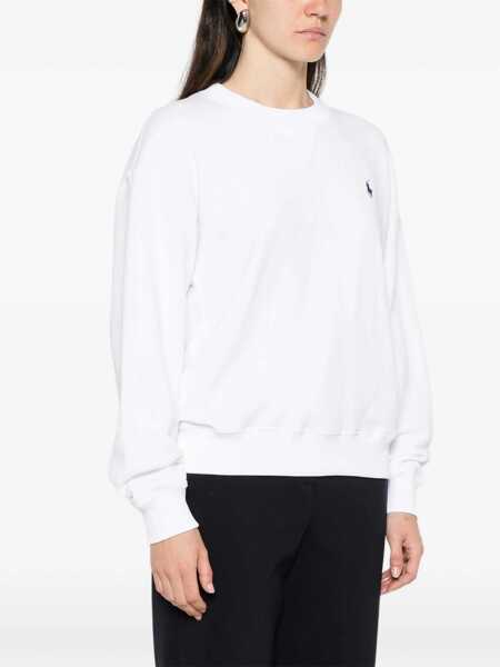Bluze de trening Ralph Lauren Sweatshirt With Logo WHITE Femei (BM 19688750) 3