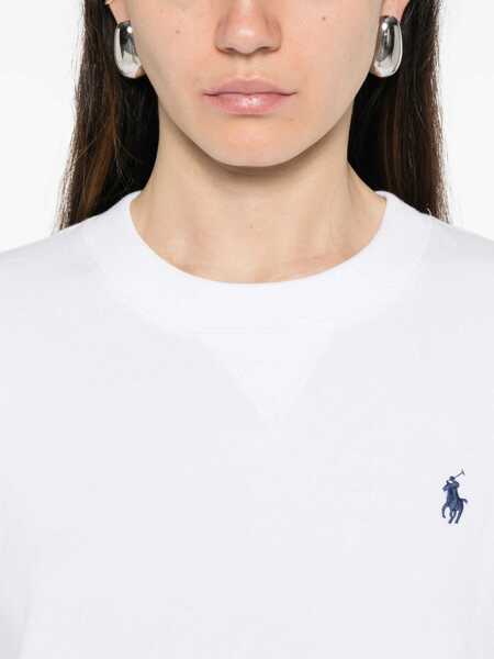 Bluze de trening Ralph Lauren Sweatshirt With Logo WHITE Femei (BM 19688750) 5
