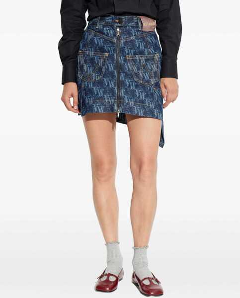 Fuste casual Vivienne Westwood Sailor Skirt BLUE Femei (BM 19688753) 3