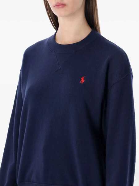 Bluze de trening Ralph Lauren Sweatshirt With Logo BLUE Femei (BM 19688759) 3