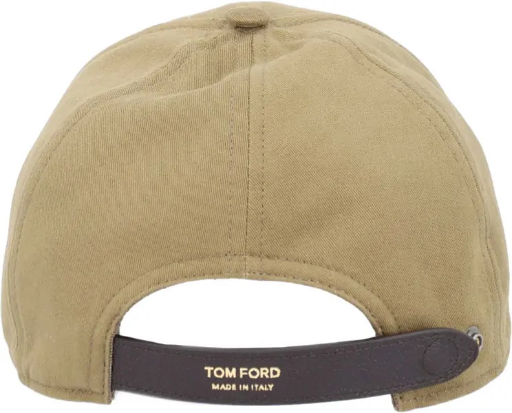 Sepci Tom Ford Monogram Baseball Hat BROWN Barbati (BM 19688771) 2
