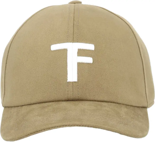 Sepci Tom Ford Monogram Baseball Hat BROWN Barbati (BM 19688771) 1