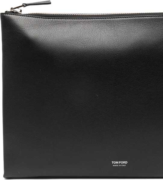 Genti de mana Tom Ford Leather Clutch Bag BLACK Barbati (BM 19688774) 4