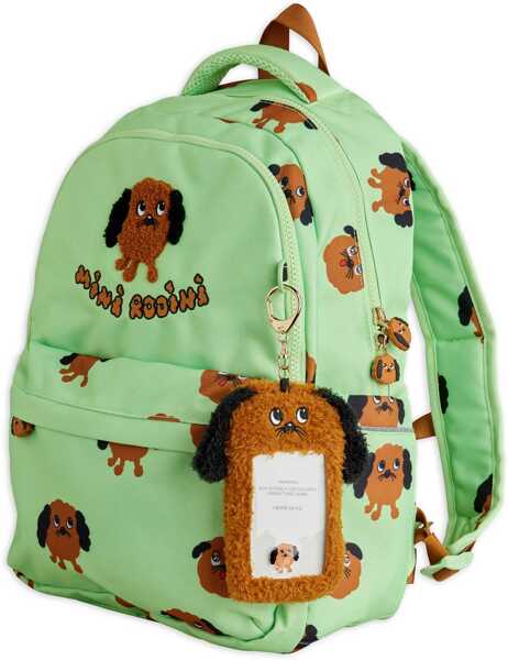 Rucsacuri MINI RODINI Backpack Doggies GREEN Fete (BM 19688777) 2
