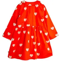 Rochii pentru Fete - Rochii casual MINI RODINI Hearts Dress RED Fete (BM 19688798) - B-mall.ro
