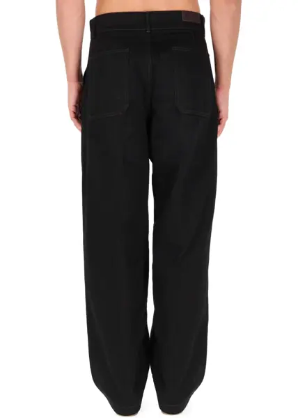 Pantaloni casual LEMAIRE Maxi Barrel Pants BLACK Barbati (BM 19688810) 3