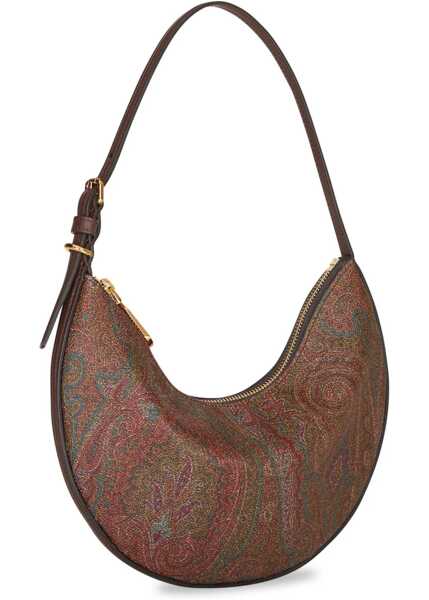 Genti de umar ETRO Essential Small Hobo Bag BROWN Femei (BM 19688819) 4