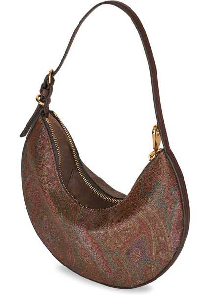 Genti de umar ETRO Essential Small Hobo Bag BROWN Femei (BM 19688819) 5