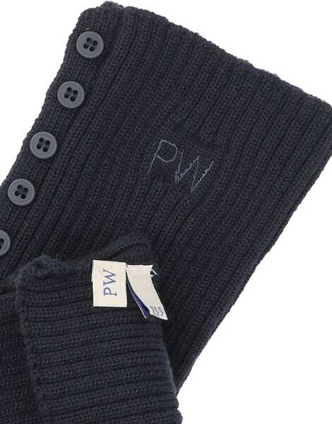 Sosete PALOMA WOOL Leg Warmers With Buttons BLUE Femei (BM 19688840) 3