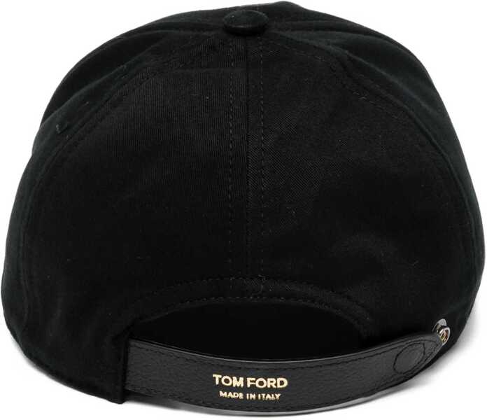 Sepci Tom Ford Monogram Baseball Hat BLACK Barbati (BM 19688891) 2