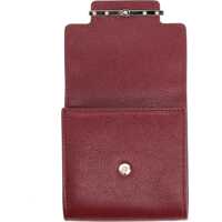 Portofele Dama - Portofele Tom Ford Leather Card Holder RED Femei (BM 19688915) - B-mall.ro