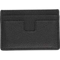 Portofele pentru Barbati - Portofele Tom Ford Card Holder With Logo BLACK Barbati (BM 19688921) - B-mall.ro