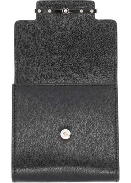 Portofele Tom Ford Leather Card Holder BLACK Femei (BM 19688927) 3