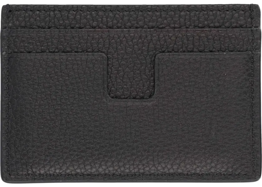 Portofele Tom Ford Card Holder With Logo BLACK Barbati (BM 19688933) 2