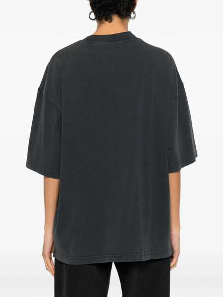 Tricouri Alexander Wang Lighter Graphic T-Shirt BLACK Femei (BM 19688981) 4