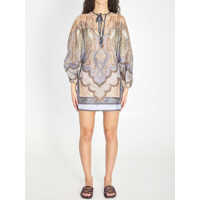 Rochii elegante Wanderlust Tapestry Mini Dress Femei