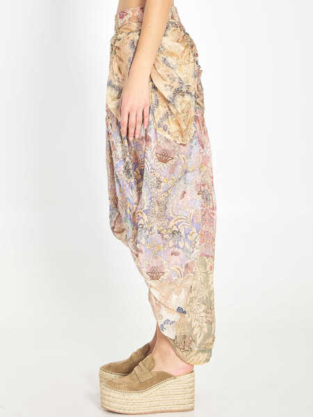 Fuste ZIMMERMANN Rebellion Draped Midi Skirt MULTICOLOR Femei (BM 19688996) 3