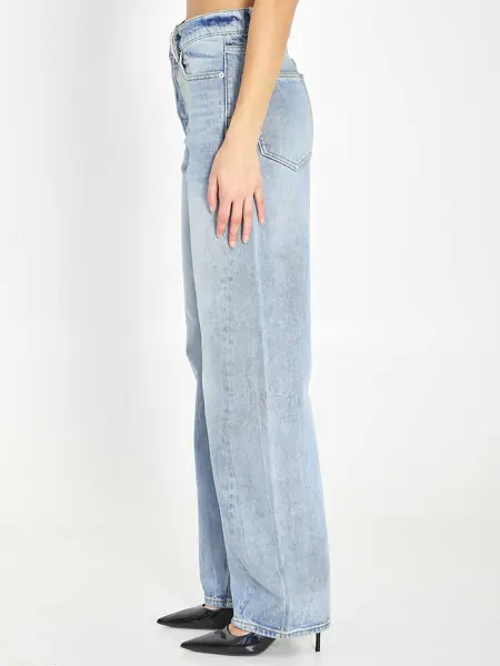 Blugi Alexander Wang Medium-Waist Float Jeans LIGHT BLUE Femei (BM 19689002) 3