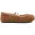Moon Boot Shearling Ballerina BROWN