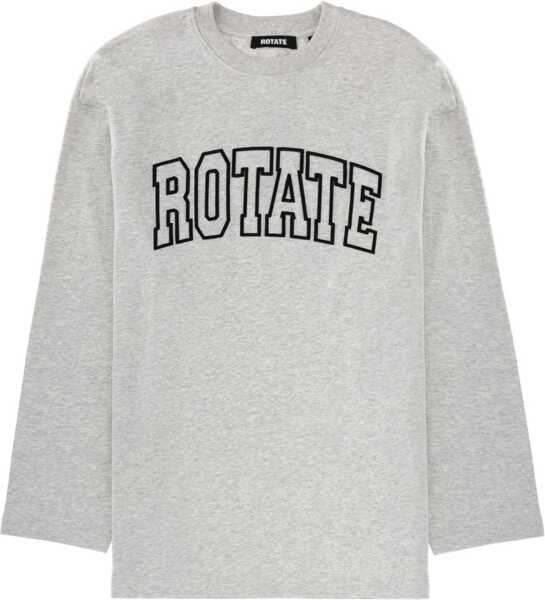 Tricouri ROTATE Birger Christensen T-Shirt With Logo GREY Femei (BM 19689035) 1