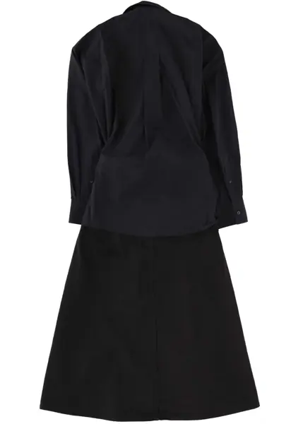 Rochii casual Alexander Wang Long Wrap Dress BLACK Femei (BM 19689044) 2