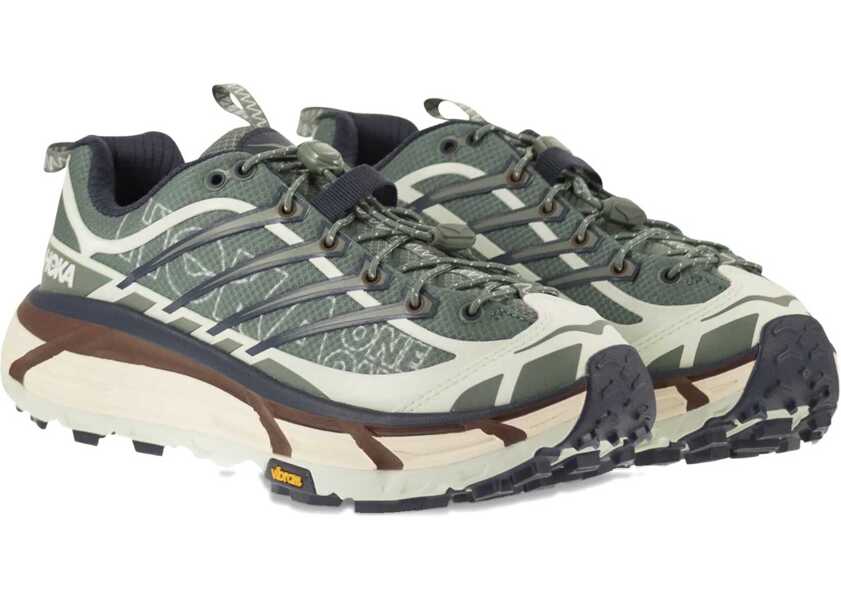 Sneakers Hoka One One Mafate Three2 Wordmark Sneaker GREEN Femei (BM 19689059) 2