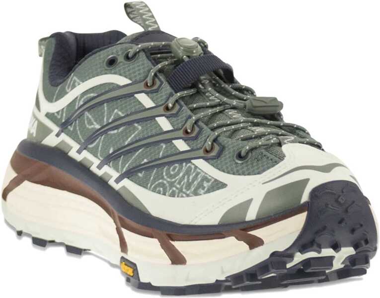 Sneakers Hoka One One Mafate Three2 Wordmark Sneaker GREEN Femei (BM 19689059) 4