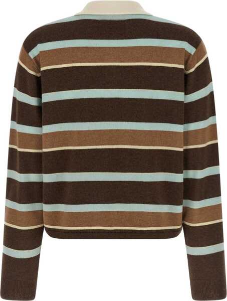 Tricouri Polo GUEST IN RESIDENCE Cropped Stripe Rugby Polo Shirt MULTICOLOUR Femei (BM 19689062) 2