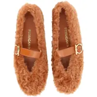 Balerini Dama - Balerini Ferragamo Ballerina Love Ornament BEIGE Femei (BM 19689077) - B-mall.ro