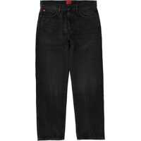 Blugi drepti Jeans With Logo Patch Barbati