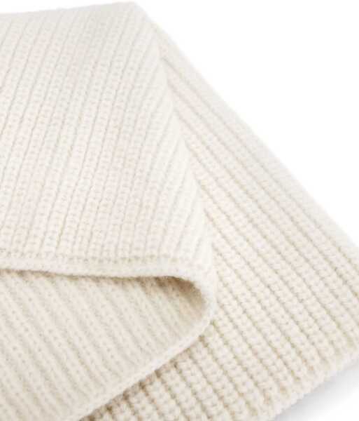 Esarfe LEMAIRE Snood Scarf WHITE Barbati (BM 19689122) 2