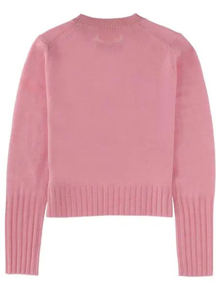 Pulovere casual GUEST IN RESIDENCE Shrunken Crew Jersey PINK Femei (BM 19689128) 2