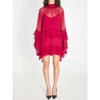 Rochii elegante Mini Dress With Ruffles Femei