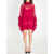 Chloe Mini Dress With Ruffles PINK