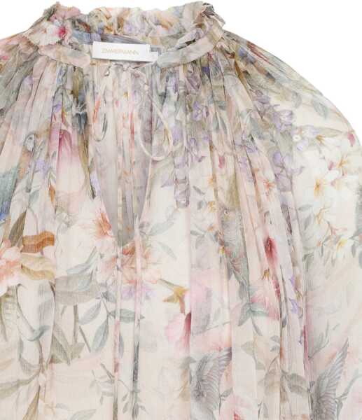 Bluze ZIMMERMANN Billow Rebellion Blouse MULTICOLOR Femei (BM 19689230) 3