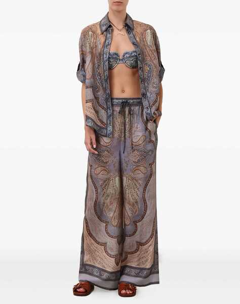 Pantaloni casual ZIMMERMANN Wanderlust Pants MULTICOLOR Femei (BM 19689239) 2