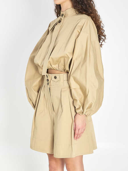 Camasi ZIMMERMANN Drawn Rebellion Top BEIGE Femei (BM 19689263) 2